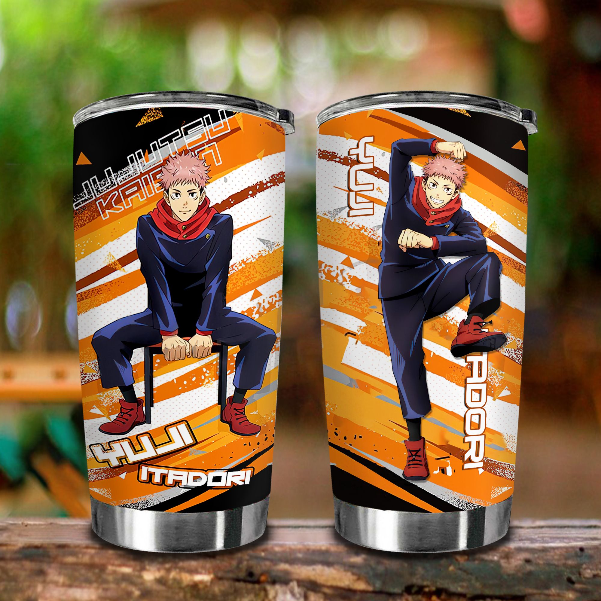 Chú Thuật Hồi Chiến Go Drink Anime Cốc giữ nhiệt 600ml In tên, hình ảnh theo yêu cầu