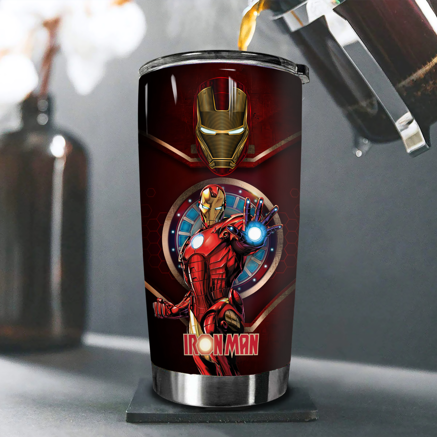 Siêu Anh Hùng Go Drink Movie Cốc giữ nhiệt 600ml In Tên, Hình Ảnh Theo Yêu Cầu