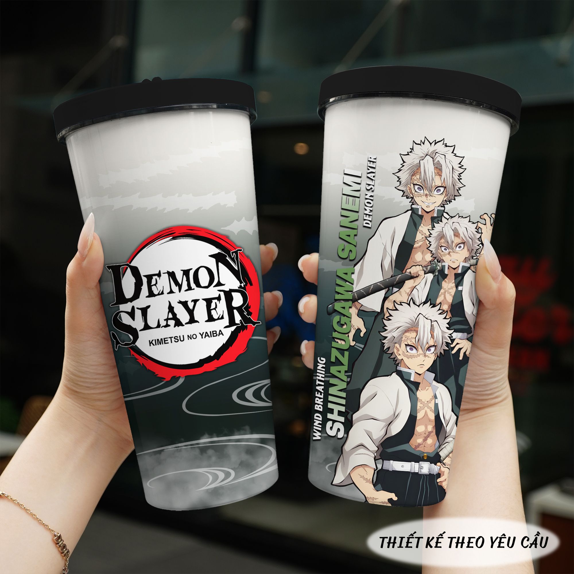 Ly Giữ Nhiệt Demon Slayer Sát Đoàn Quỷ Go Drink Ly giữ nhiệt 740ml In Tên, Hình Ảnh Theo Yêu Cầu
