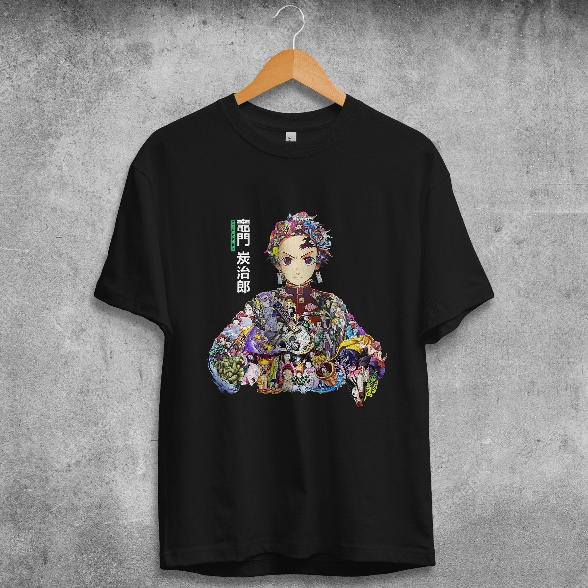 Tanjiro ghép ảnh Áo phông Anime Glory Shop In tên, hình ảnh theo yêu cầu