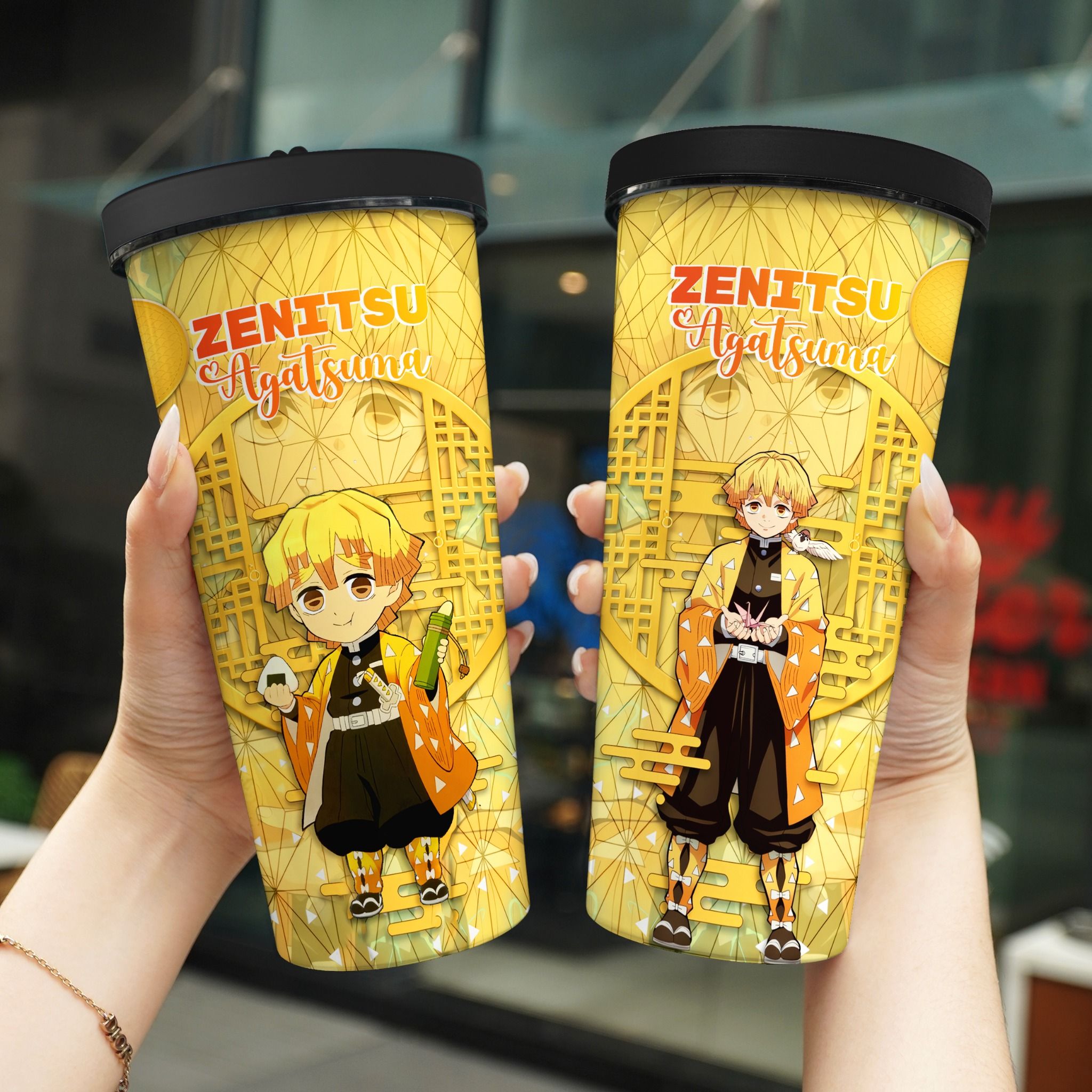 Demon Slayer Go Drink Anime Cốc giữ nhiệt 740ml In tên, hình ảnh theo yêu cầu