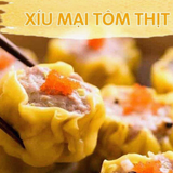  Xíu mại tôm thịt 40 cái 880gr + nước chấm 