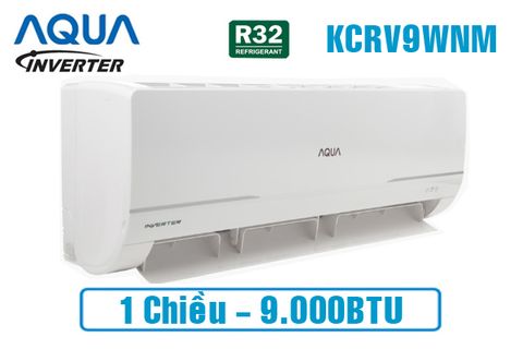 Điều hòa AQUA inverter 9000BTU 1 chiều AQA-KCRV9WNM