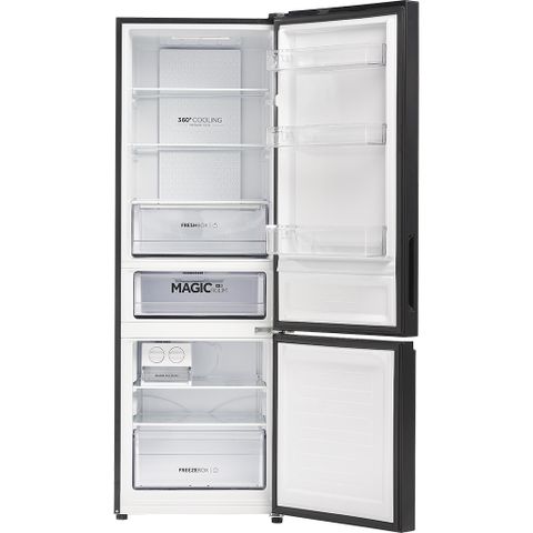 Tủ lạnh Aqua Inverter 292 lít AQR-B350MA GM (2 cánh)