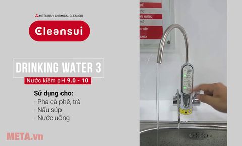 Thiết bị lọc nước Cleansui tạo ion kiềm AL700E/EU301