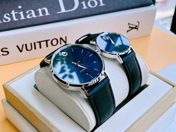  Đồng hồ đôi Movado Museum Classic Automatic 0607299 