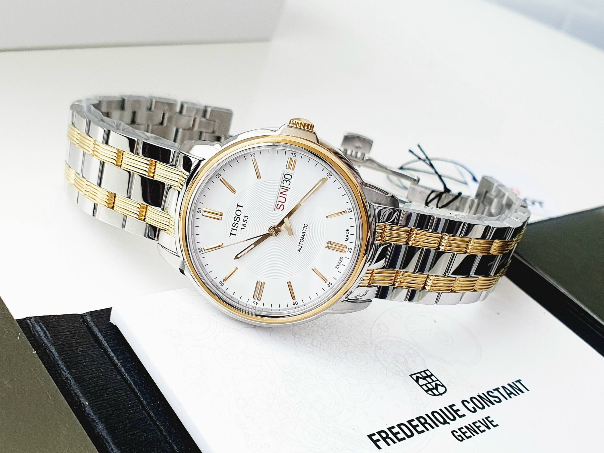  Đồng hồ Nam Tissot T-Classic Automatic III White Dial T065.430.22.031.00 