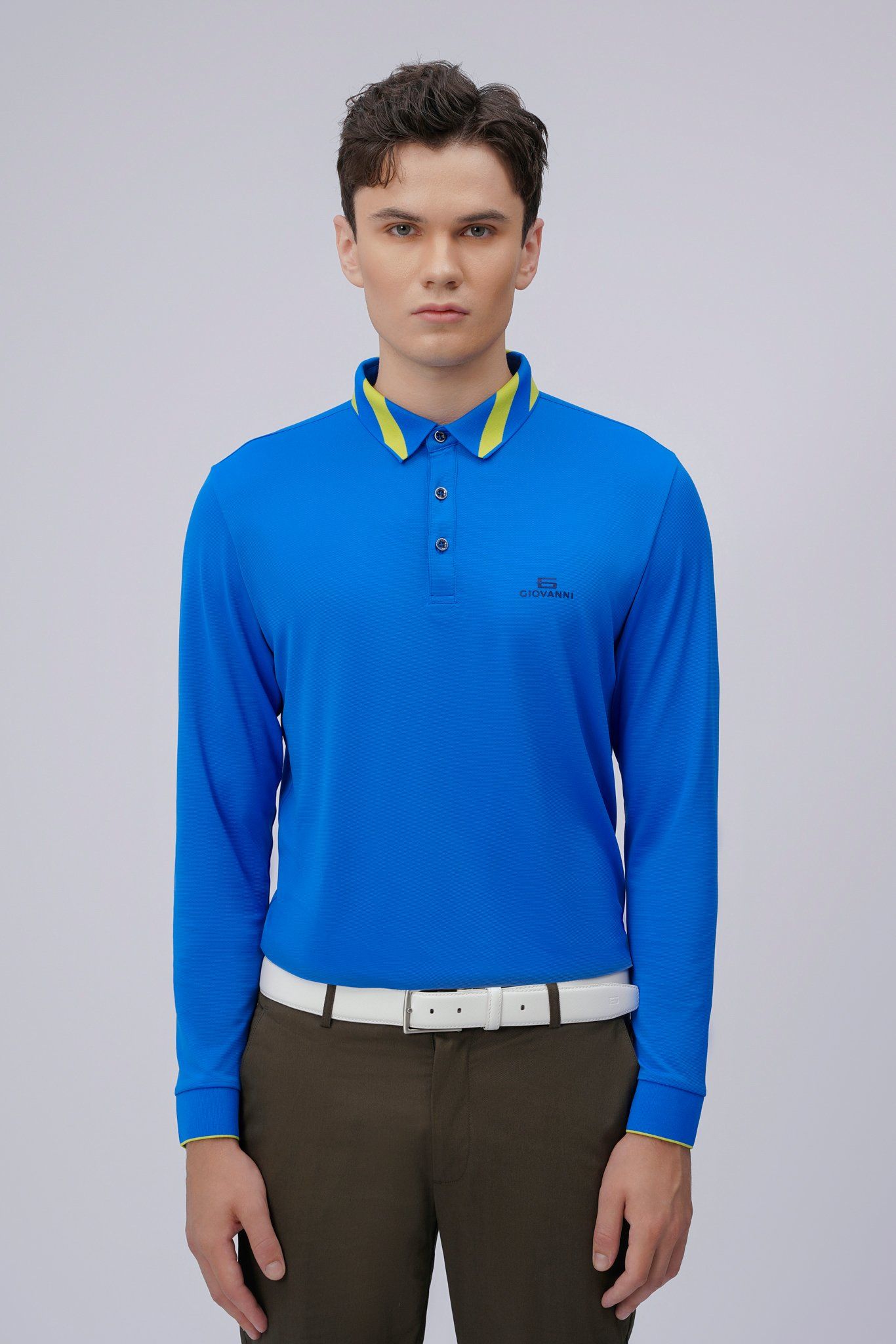  Áo phông Golf dài tay nam GLP0008-1OB 