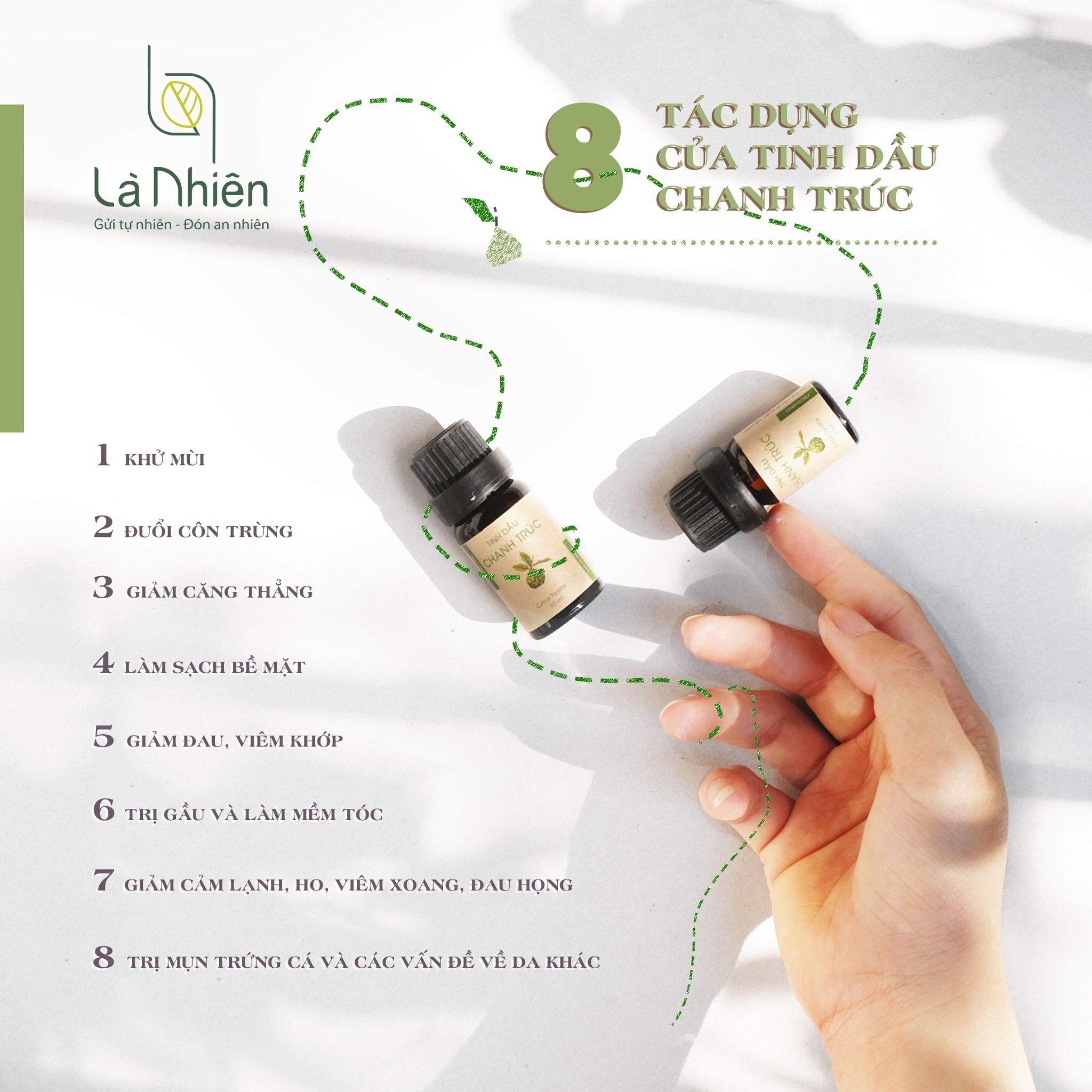 Tinh dầu Chanh Trúc