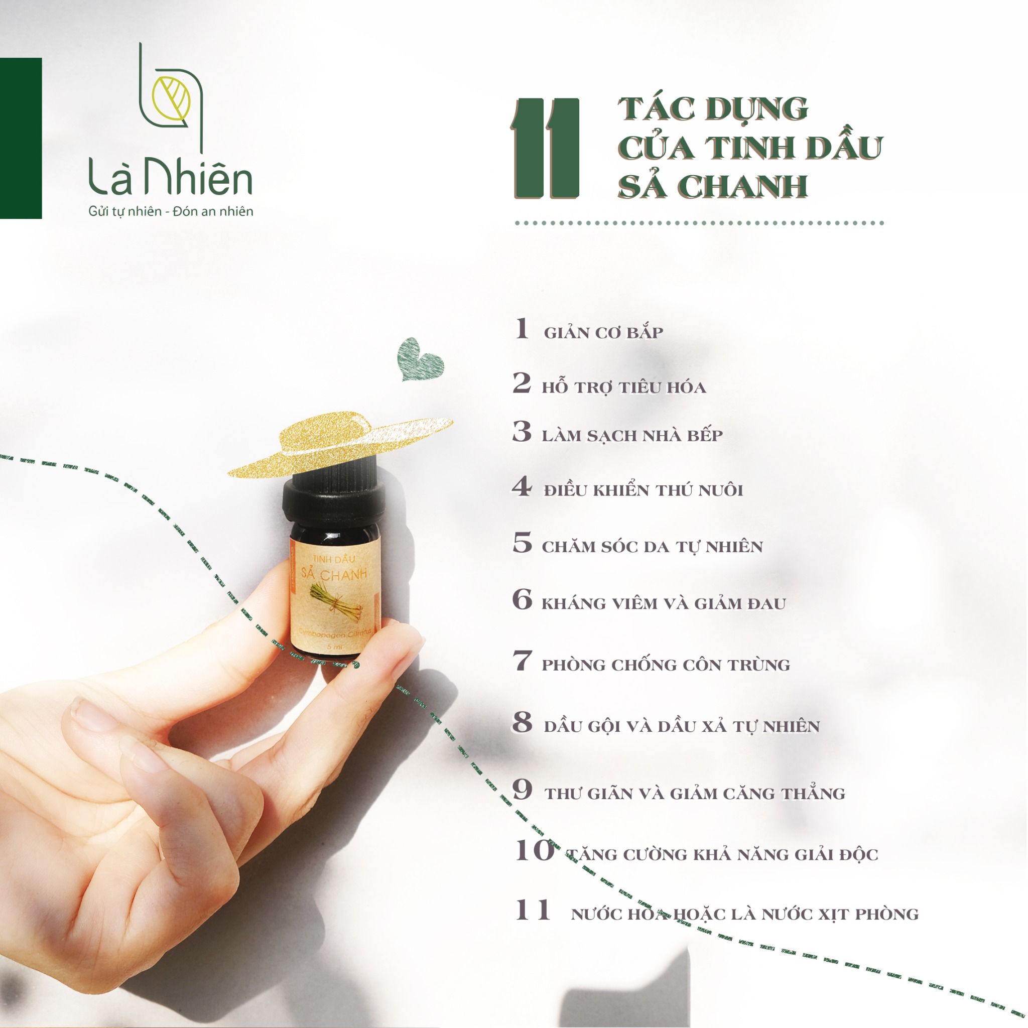 Tinh Dầu Sả Chanh
