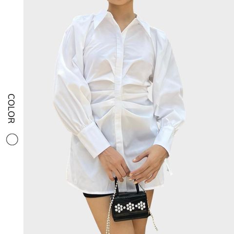 Áo sơ mi nữ thiết kế Emma Shirt SMI008 chiết eo trendy, sang chảnh - Uni By Heart