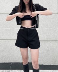 Quần short nữ Cira Short QS013 thiết kế cạp cao, dáng suông trẻ trung - Uni By Heart