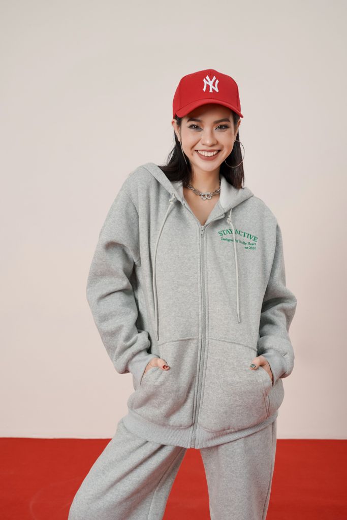 Áo khoác hoodie Starry AH001 nỉ bông dày, siêu ấm áp - Uni By Heart