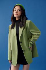 Áo blazer nữ Ginny AK005 form rộng oversize, kiểu dáng hiện đại, trendy - Uni By Heart