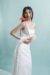 Chân váy dài Jelly Skirt VDT01 hai lớp xẻ sau, thiết kế basic, trẻ trung nữ tính - Uni By Heart