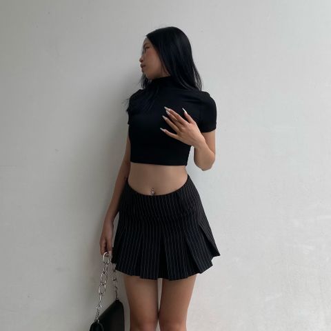 Áo croptop Vera Top CRT01 chất liệu thun co giãn, phong cách trẻ trung năng động - Uni By Heart