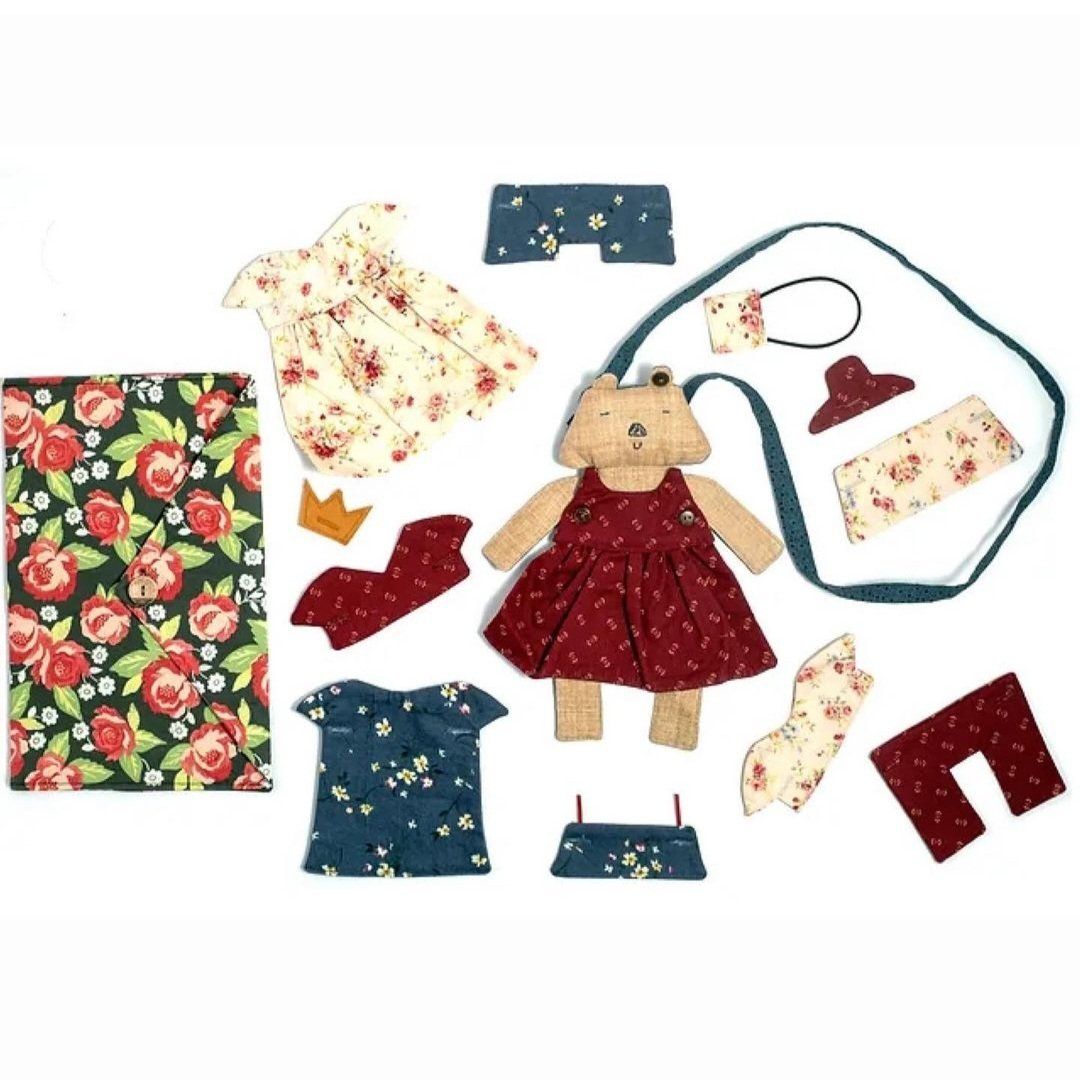Dress-up doll bag