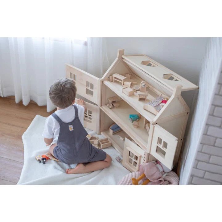 Victorian nhà búp bê bằng gỗ