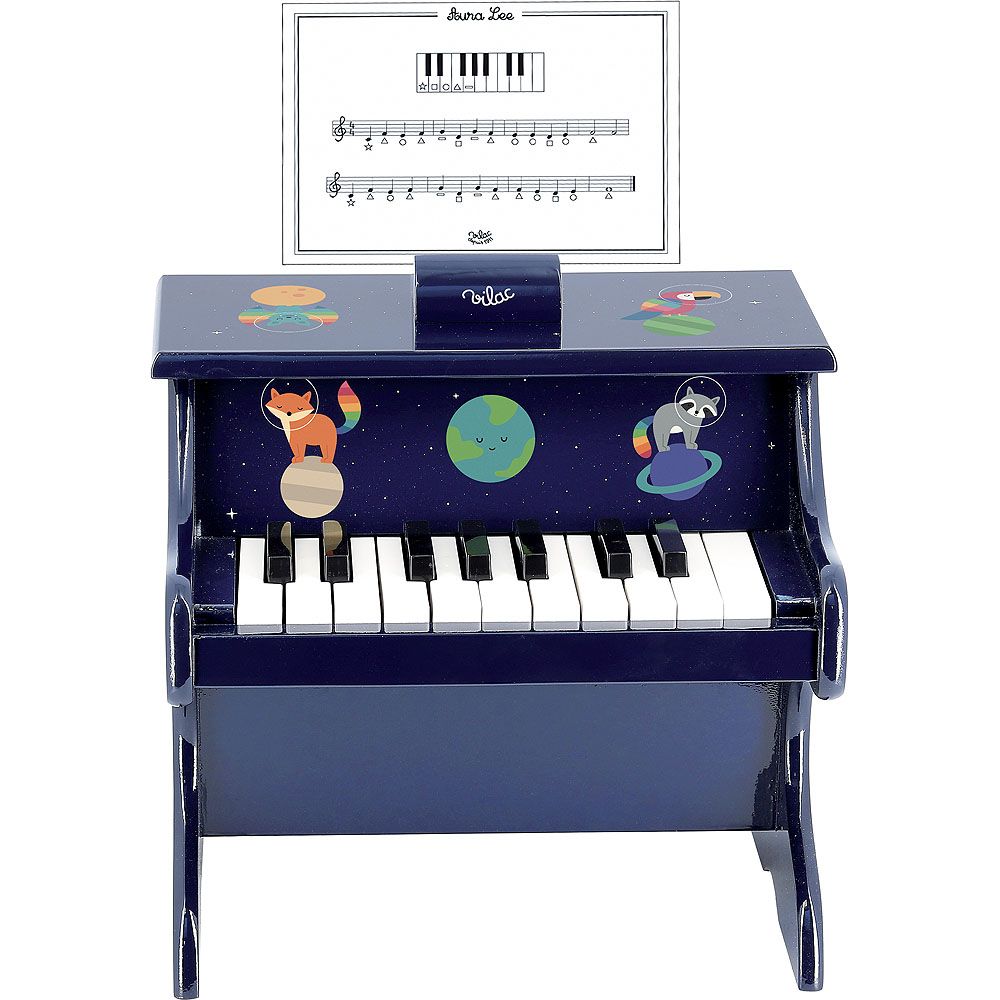 Đàn Piano bằng Gỗ - Cầu Vồng do Andy Westface thiết kế