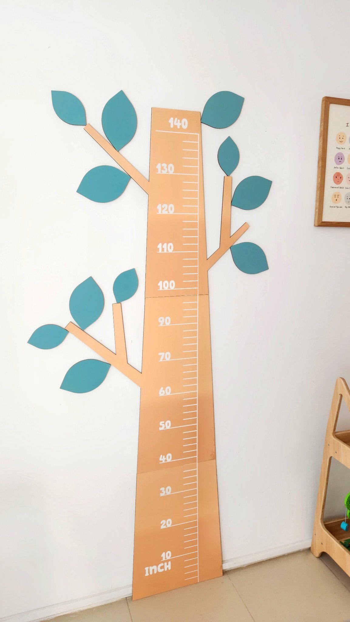 Growth chart tree shape custom name