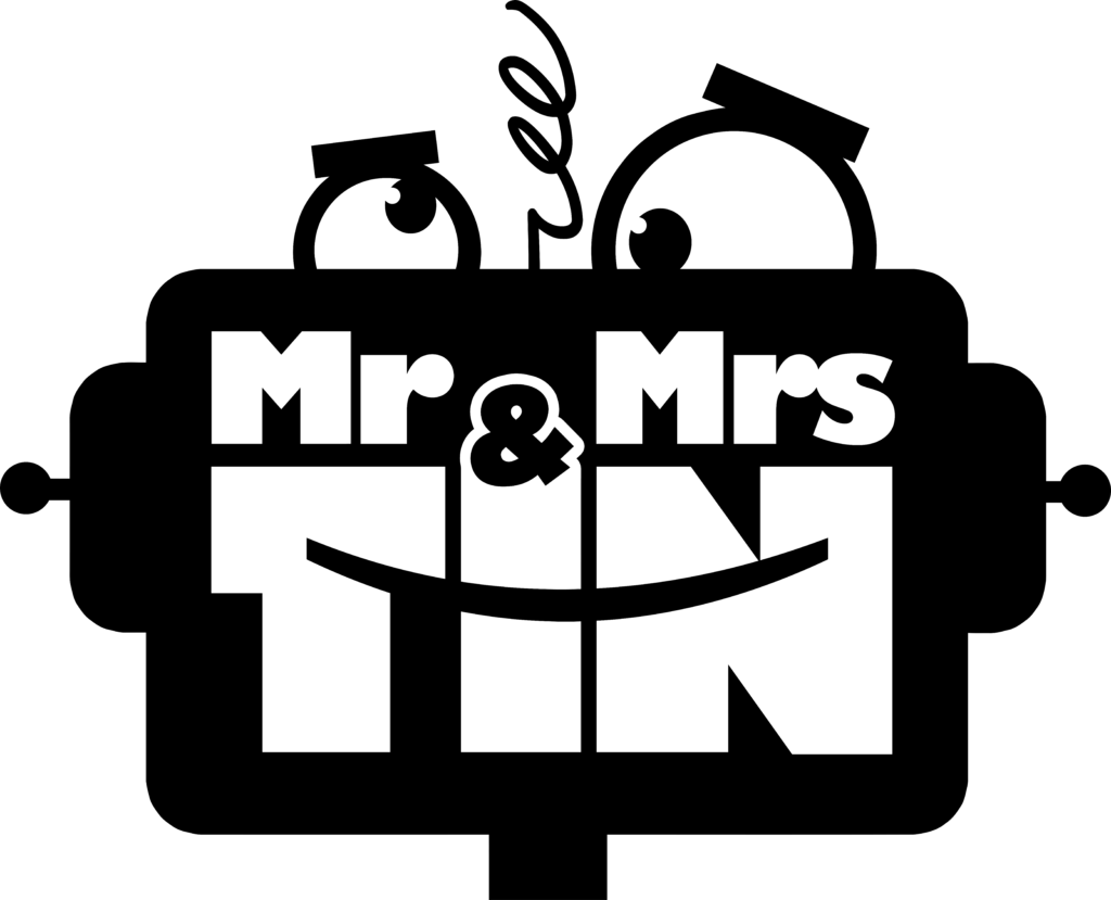Robot 12cm Mr&Mrs Tin