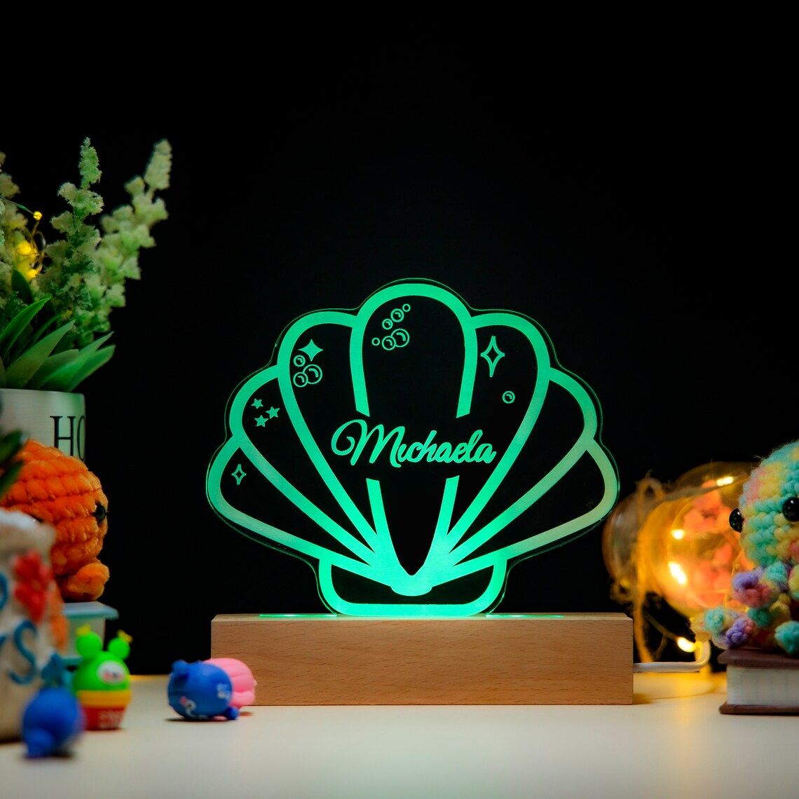 Acrylic night light - Kids collection - Good night
