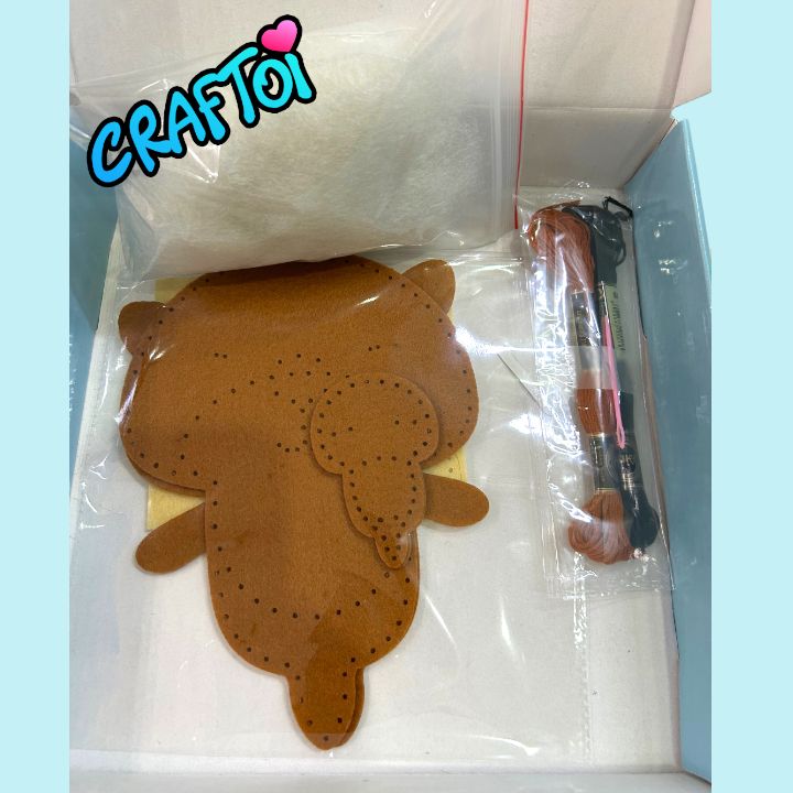 Bộ Thủ Công Trẻ Tự Làm Thú Bông MRS OTTER & BABY OTTY