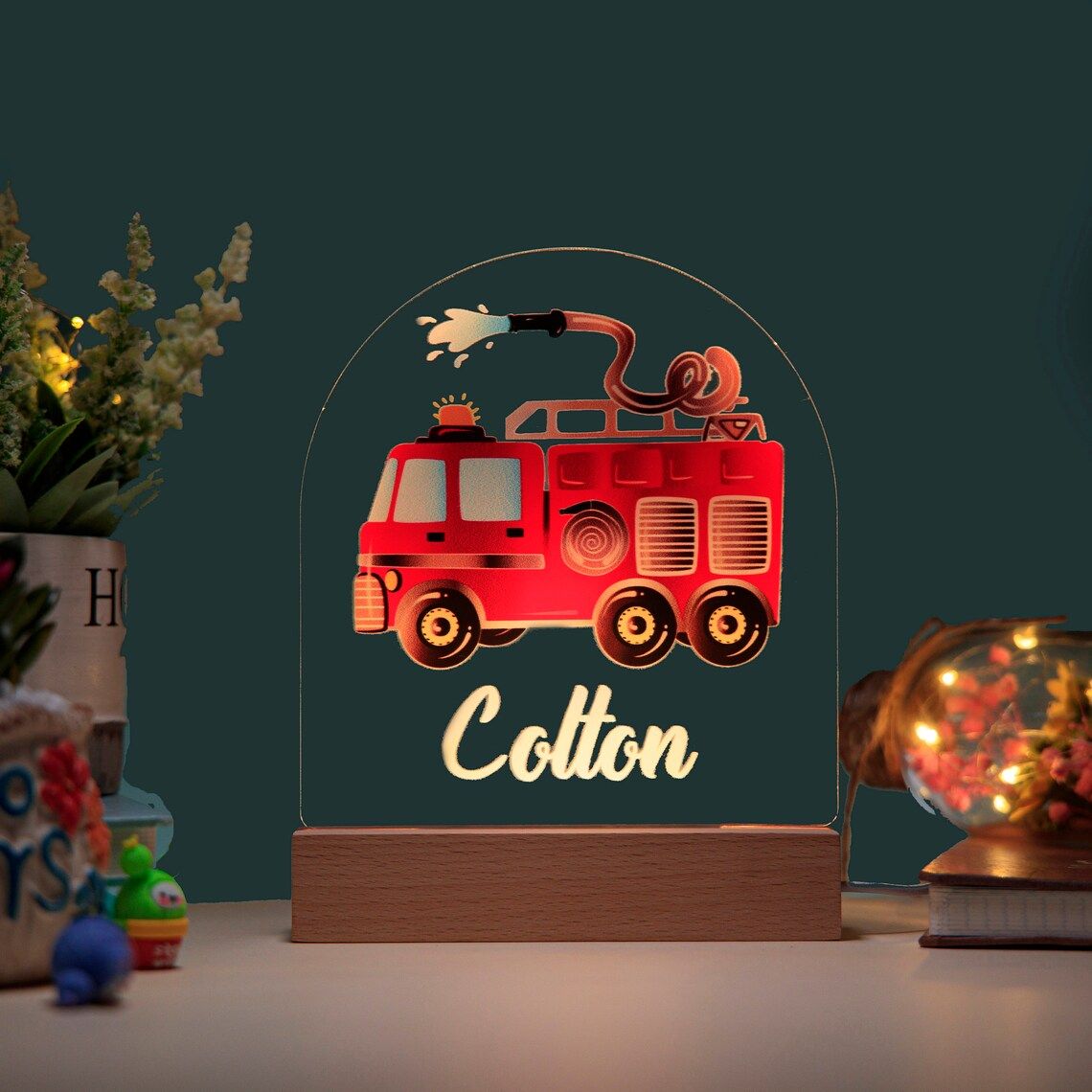 Acrylic night light - UV Color - Kids collection