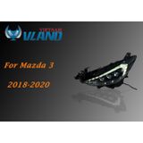  Đèn Pha Mazda 3 2017-2019 Mẫu Bugatti Full Led 