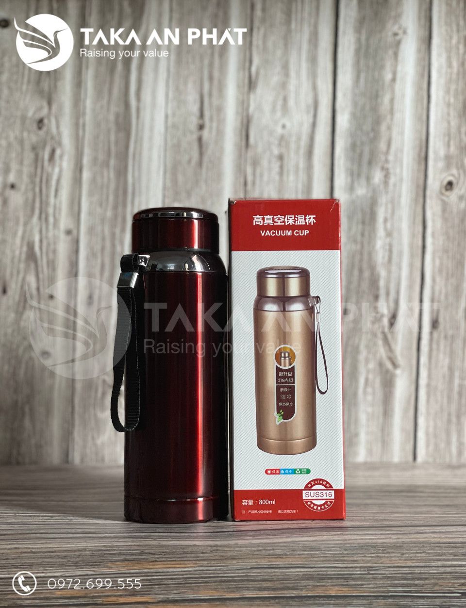  Bình Giữ Nhiệt Vacuum Cup 