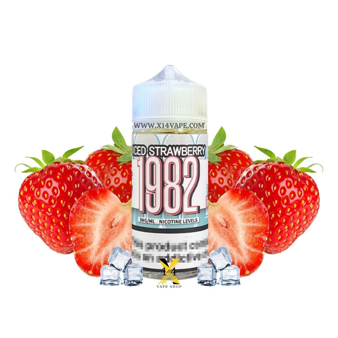 1982 Dâu Lạnh (Ice Strawberry) 100ml Freebase