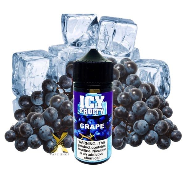 Icy Fruity Nho Lạnh (Grape) 100ml Freebase