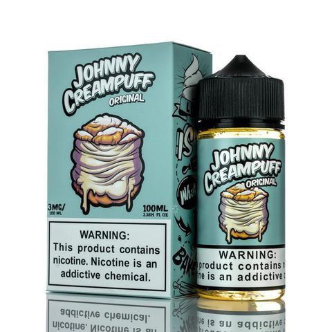 Johnny Creampuff Bánh Su Kem Vani (Vanilla Cream Puff) 100ml Freebase
