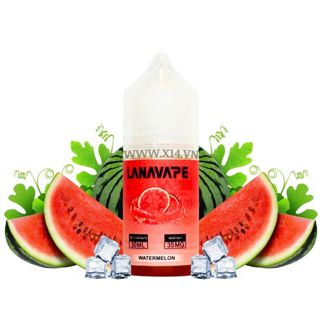 Lana Dưa Hấu Lạnh (Watermelon) 30ml Saltnic