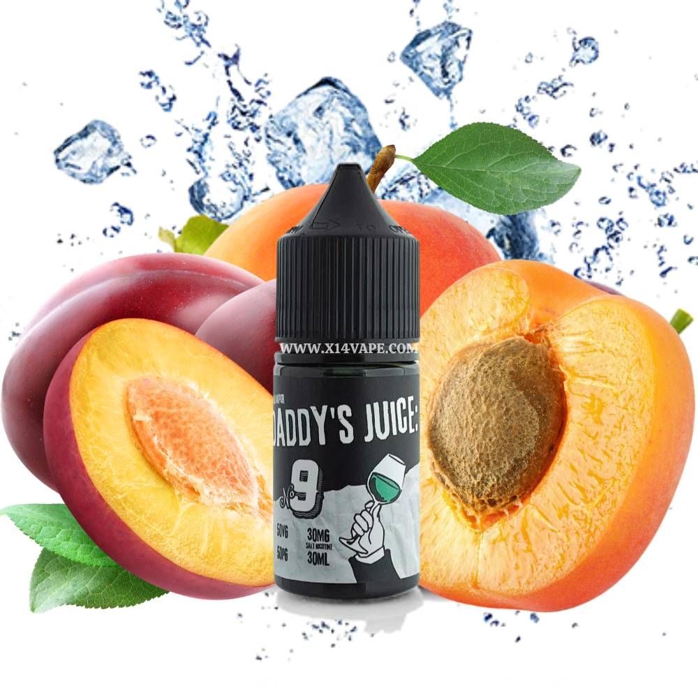 Daddy's Juice No9 Mơ Mận (Apricot Plum) 30ml Saltnic
