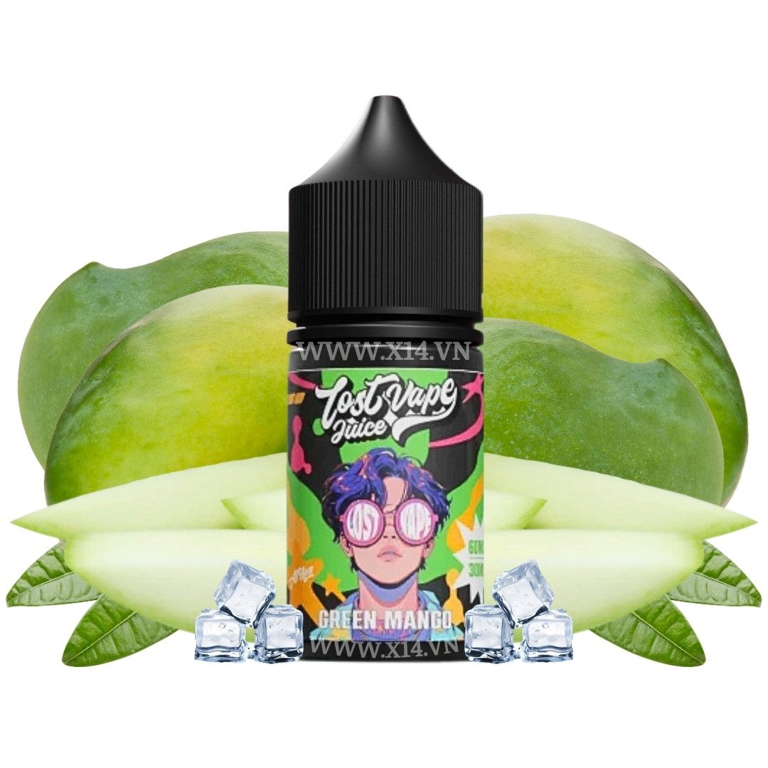 Lostvape Xoài Xanh (Green Mango) 30ml Saltnic