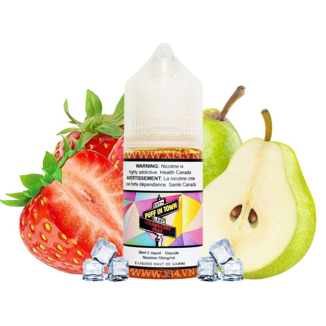 Puff In Town Dâu Lê (Strawberry Pear) 30ml Saltnic