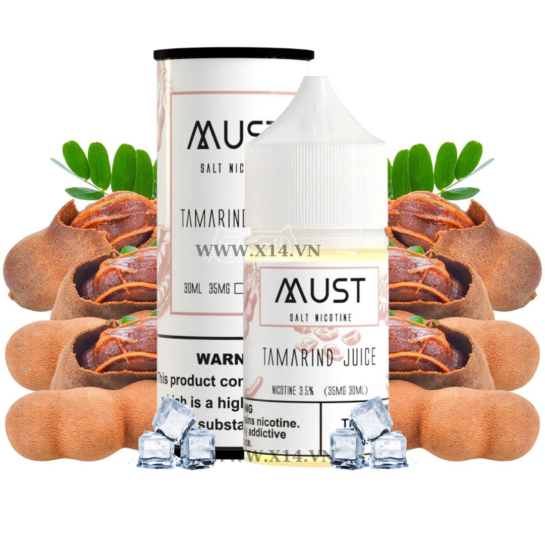 Must Me Lạnh (Tamarind Juice) 30ml Saltnic