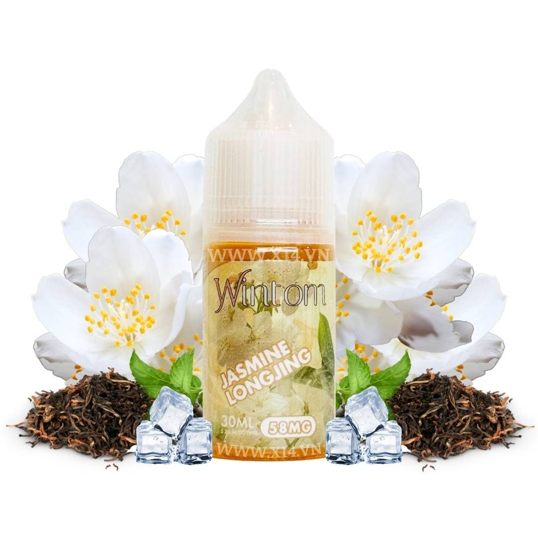 Wintom Trà Nhài Long Tĩnh (Jasmine Longjing) 30ml Saltnic