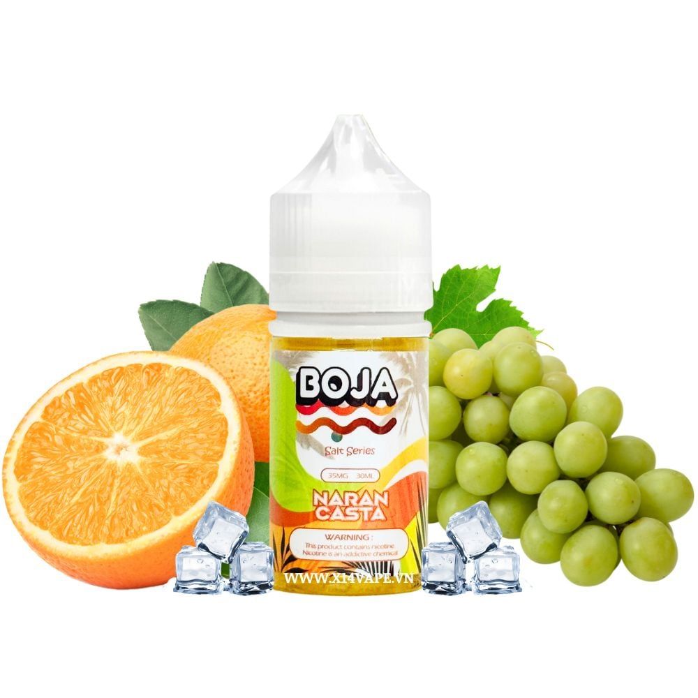Boja Narancasta Cam Nho (Orange Grape) 30ml Saltnic