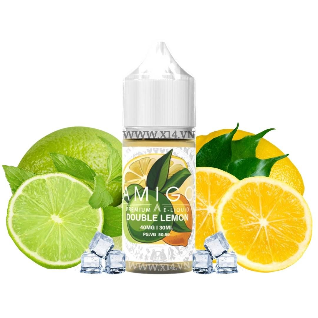 Amigo Chanh Lạnh (Double Lemon) 30ml Saltnic