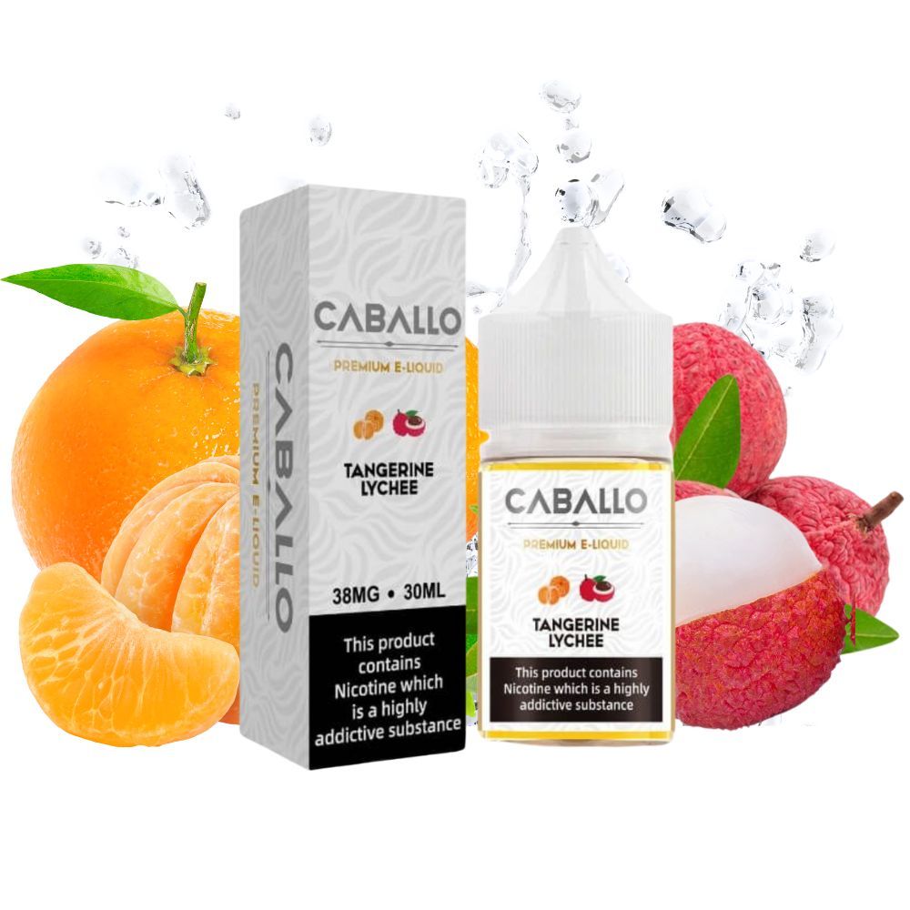 Caballo Vải Quýt (Tangerine Lychee) 30ml Saltnic