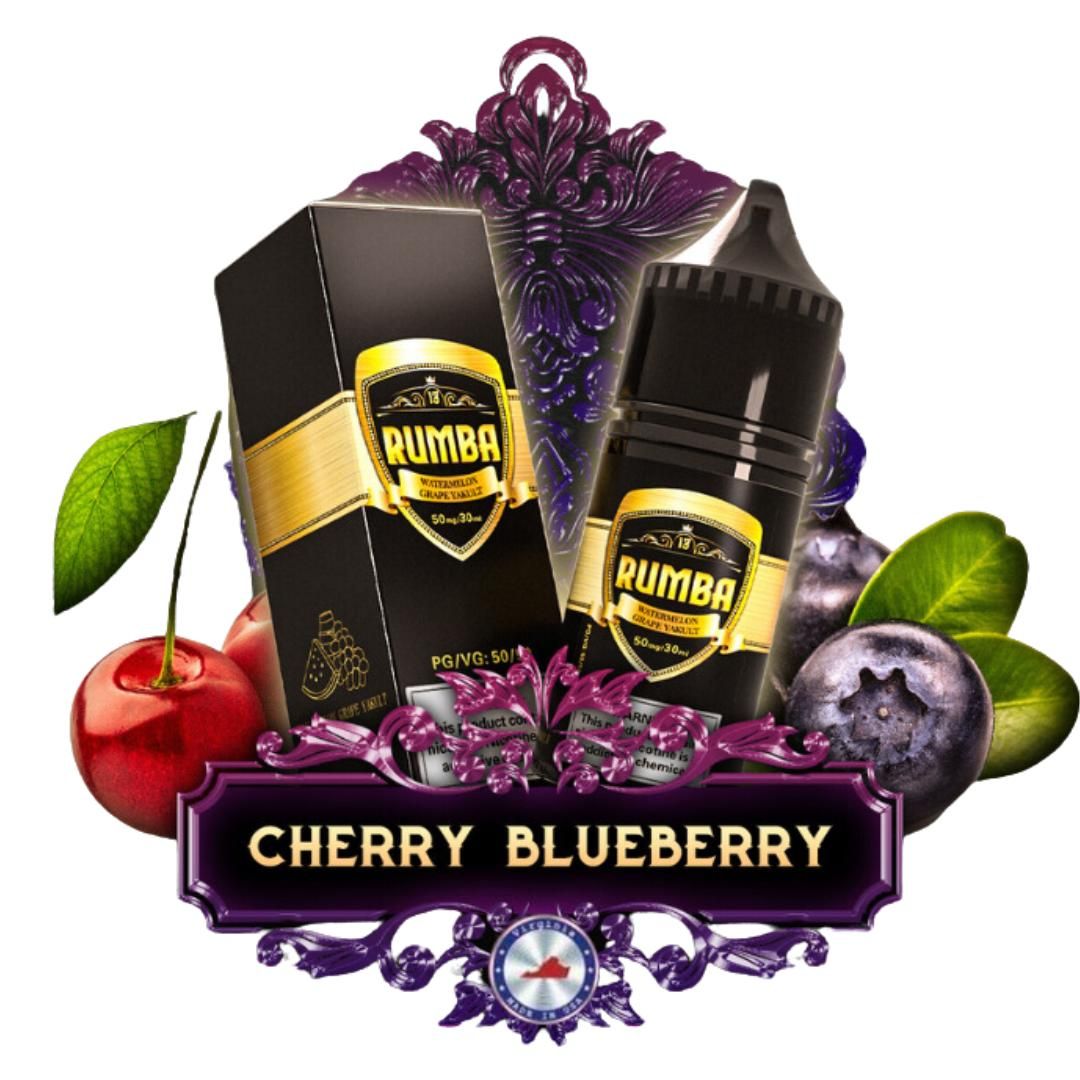 Rumba Việt Quất Cherry (Blueberry Cherry) 30ml Saltnic