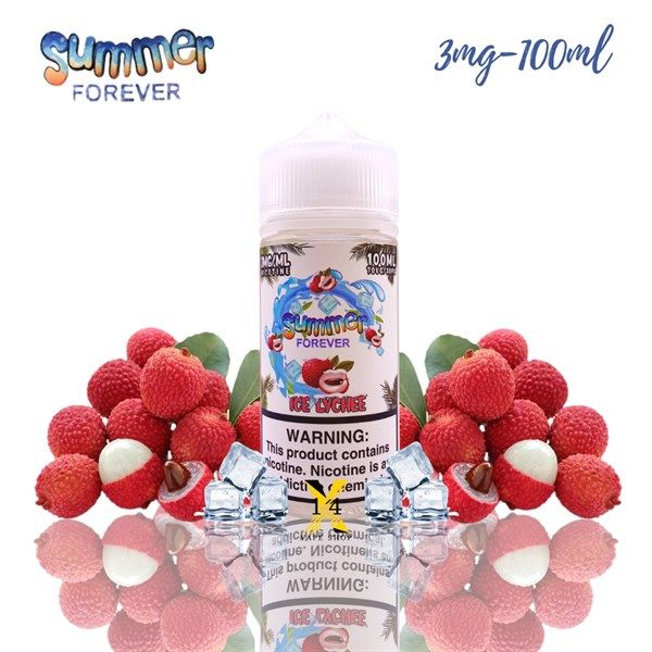 Summer Forever Vải Lạnh (Ice Lychee) 100ml Freebase