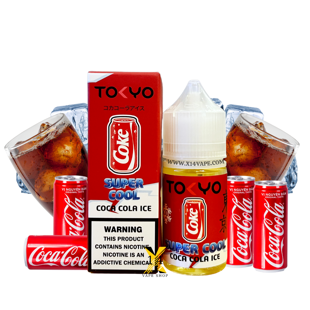 Tokyo Super Cool Coca Siêu Lạnh (Cola Ice) 30ml Saltnic