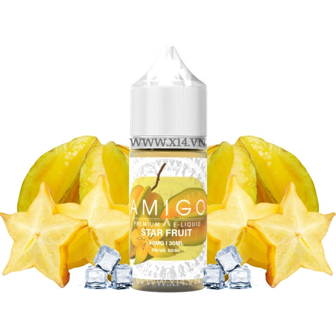 Amigo Khế Lạnh (Star fruit) 30ml Saltnic