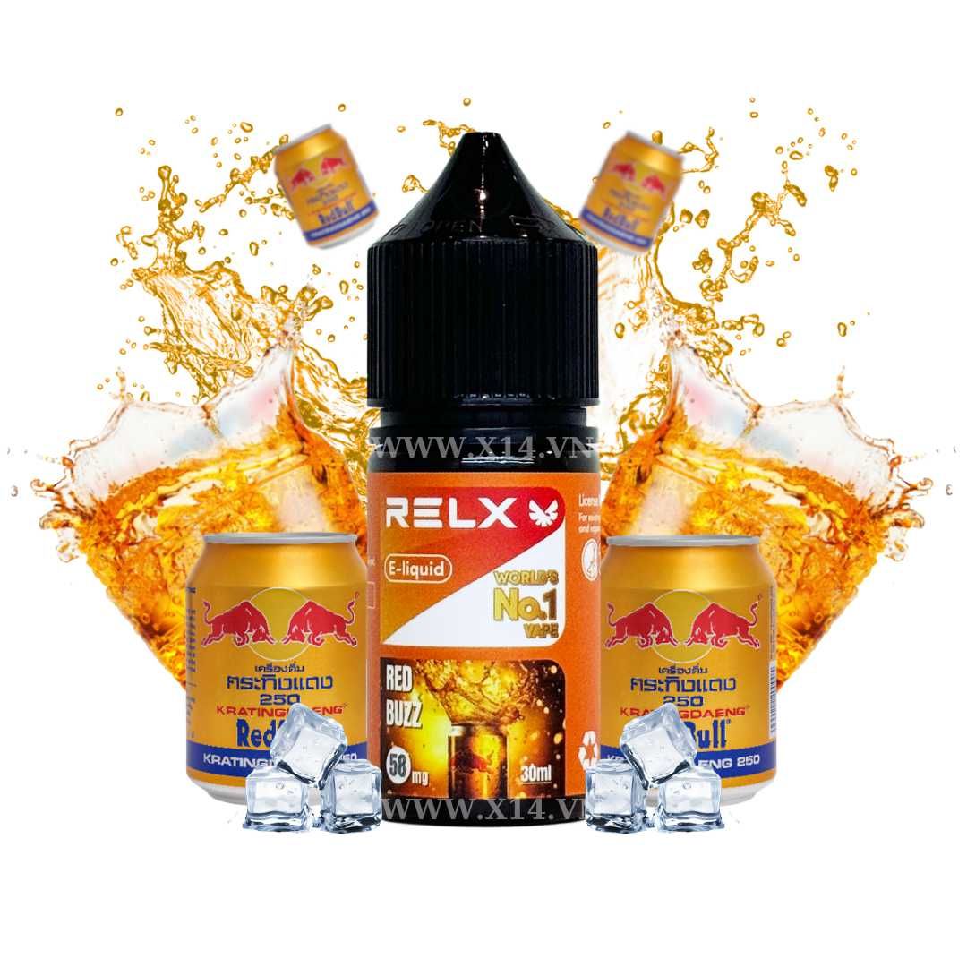 Relx Nước Tăng Lực (Red Buzz) 30ml Saltnic
