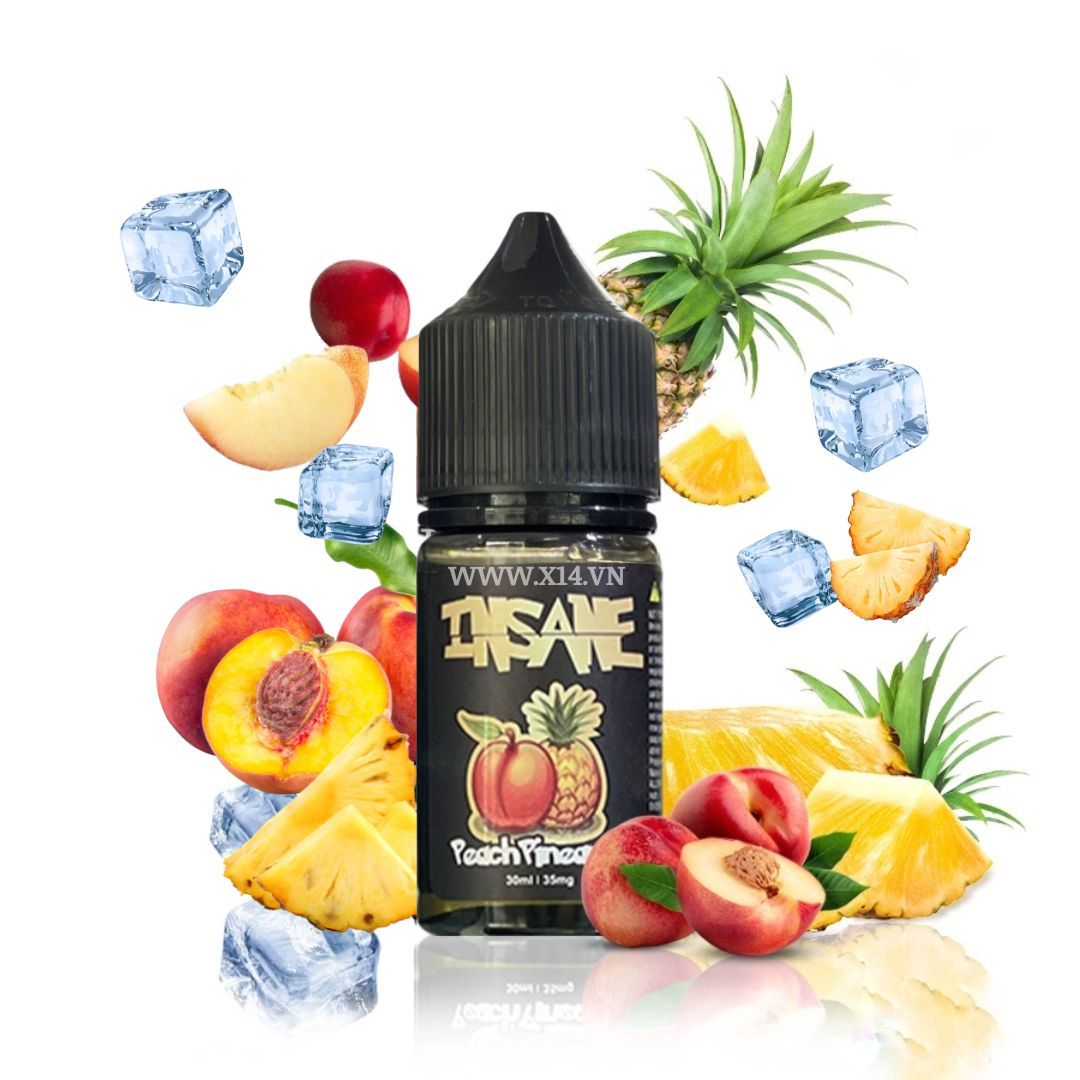 INSANE Đào Dứa Lạnh (Peach Pineapple) 30ml Saltnic