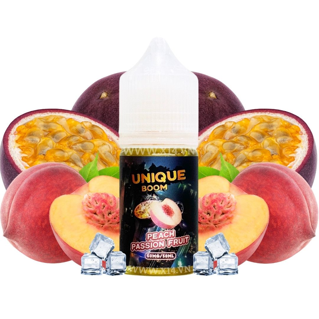 Unique Đào Chanh Dây (Peach Passion) 30ml Saltnic