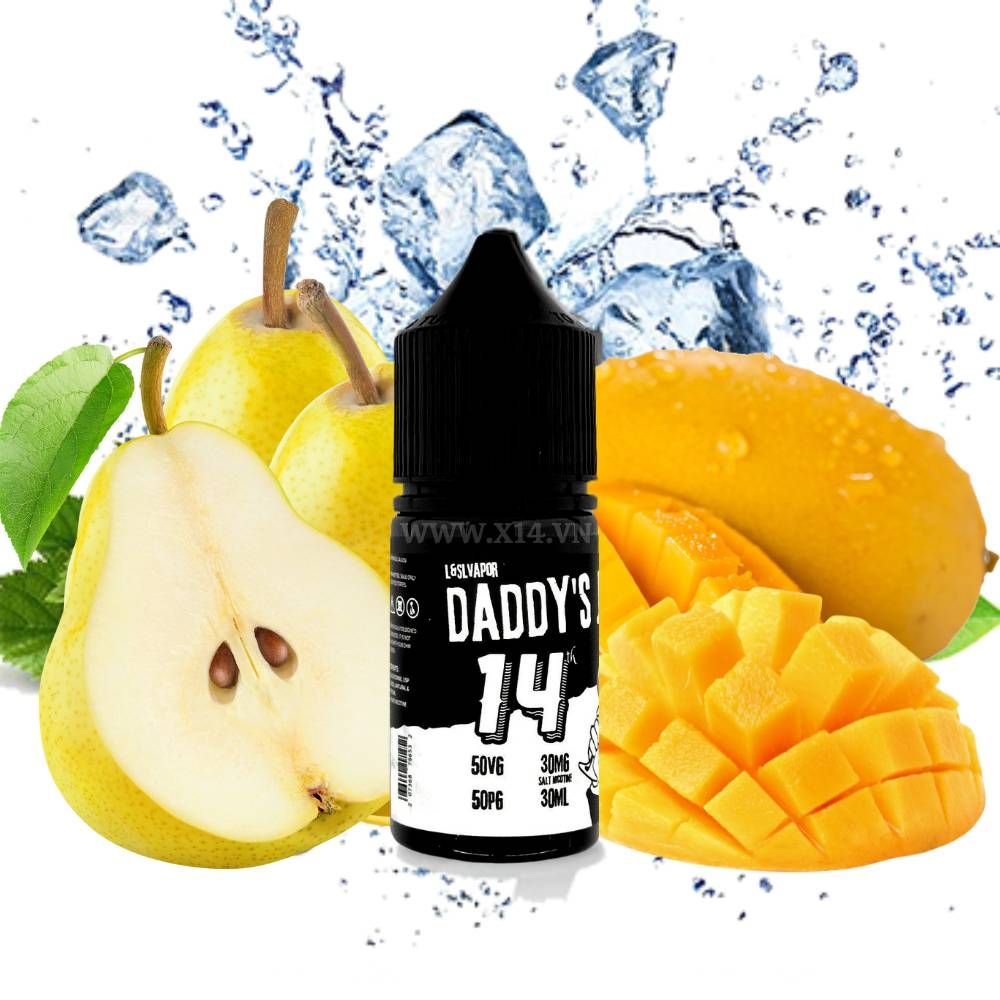 Daddy's Juice No14 Xoài Lê (Mango Pear) 30ml Saltnic